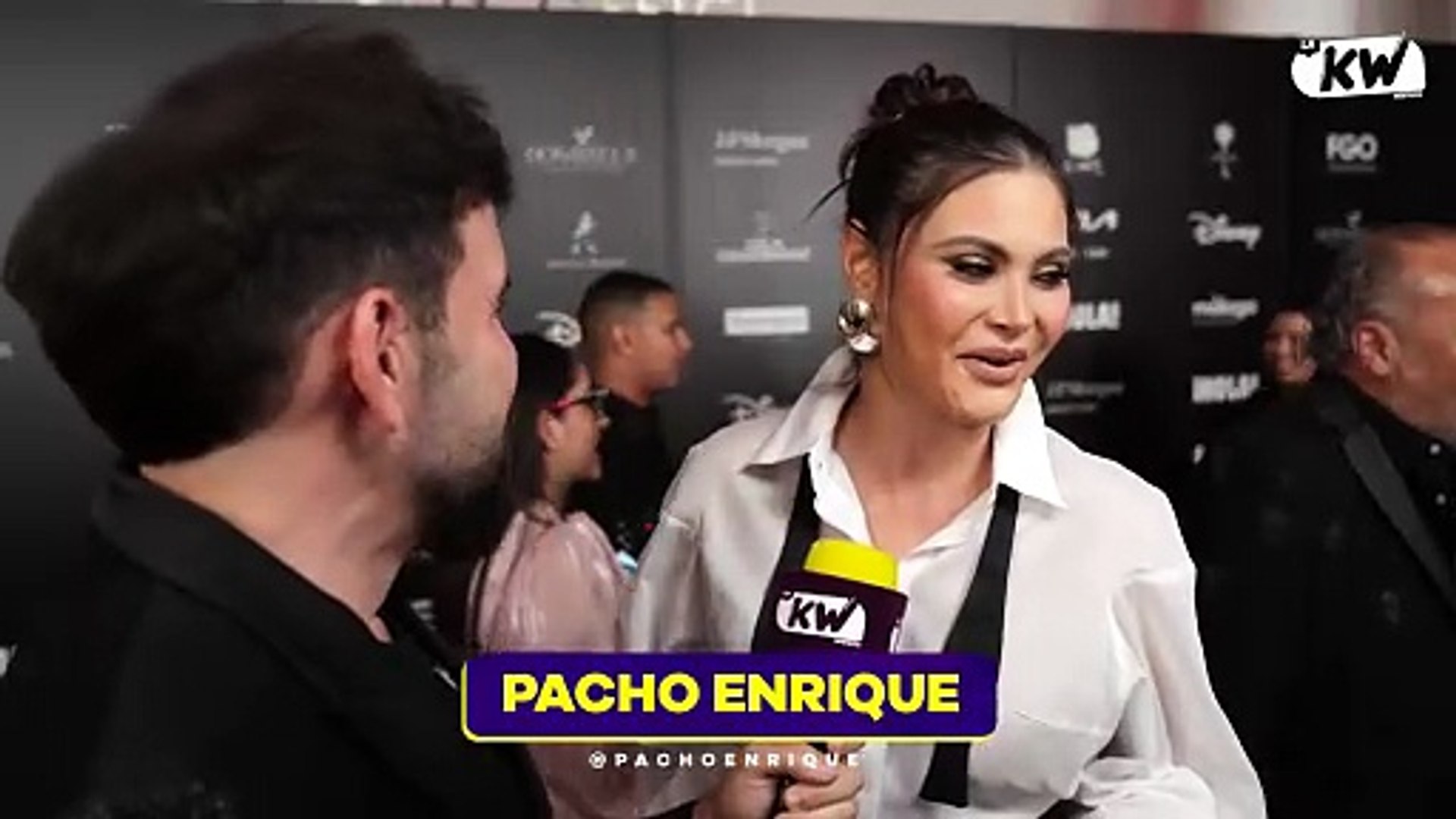 Chiquinquira Delgado en la Gala Top 100 de Latina Powerhouse