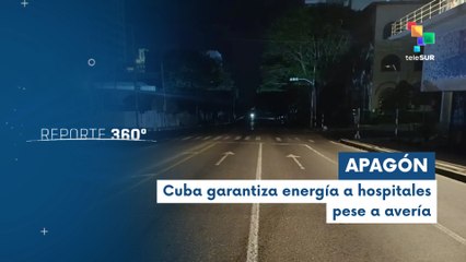 Cuba recupera servicio eléctrico tras avería en occidente
