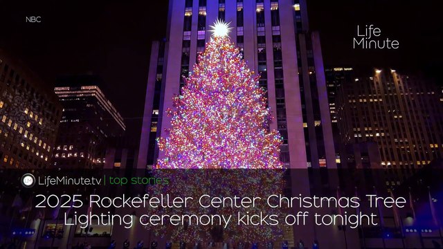 Miley Cyrus and Maxx Morando's First Appearance as Engaged Couple, Spotify Drops Wrapped 2025, Rockefeller Center Christmas Tree Lighting Kicks Off