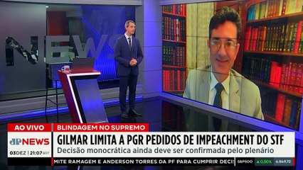 Impeachment de ministros: "Decisões monocráticas devem ser excepcionais", diz especialista