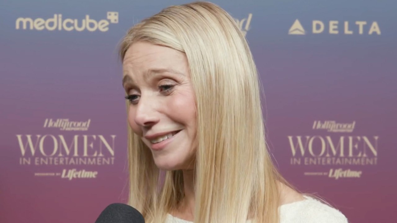 Gwyneth Paltrow on Receiving Award From Robert Downey Jr. & Positive 'Marty Supreme' Reviews | THR Video