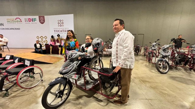 Feria por la Inclusión en Yucatán beneficia a personas con prótesis y apoyos de movilidad