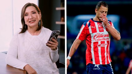 Xóchitl Gálvez defiende a Chicharito Hernández tras críticas por fallar penal contra Cruz Azul en cuartos de final