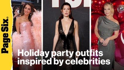 Holiday party season is here — let these celebrities inspire your outfits