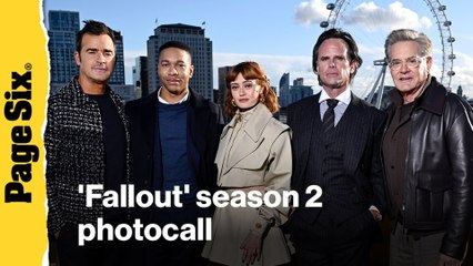 Walton Goggins, Ella Purness, Kyle Maclachlan and more attend the 'Fallout' season 2 photocall