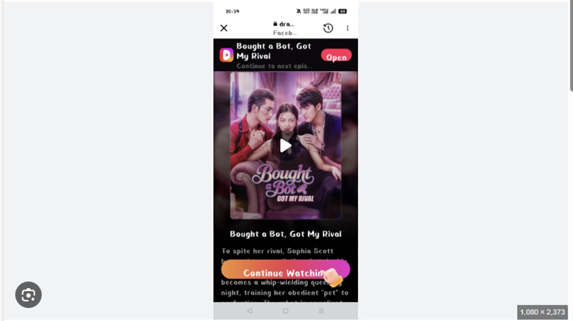⁣Bought a Bot Got My Rival Chinese Drama - English Sub