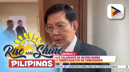Posibleng P79B na ghost flood control projects mula 2016-2025, inihayag ni Sen. Lacson; Senado, tiniyak na wala nang pondo ang mga ito sa 2026 National Budget | ulat ni Louisa Erispe