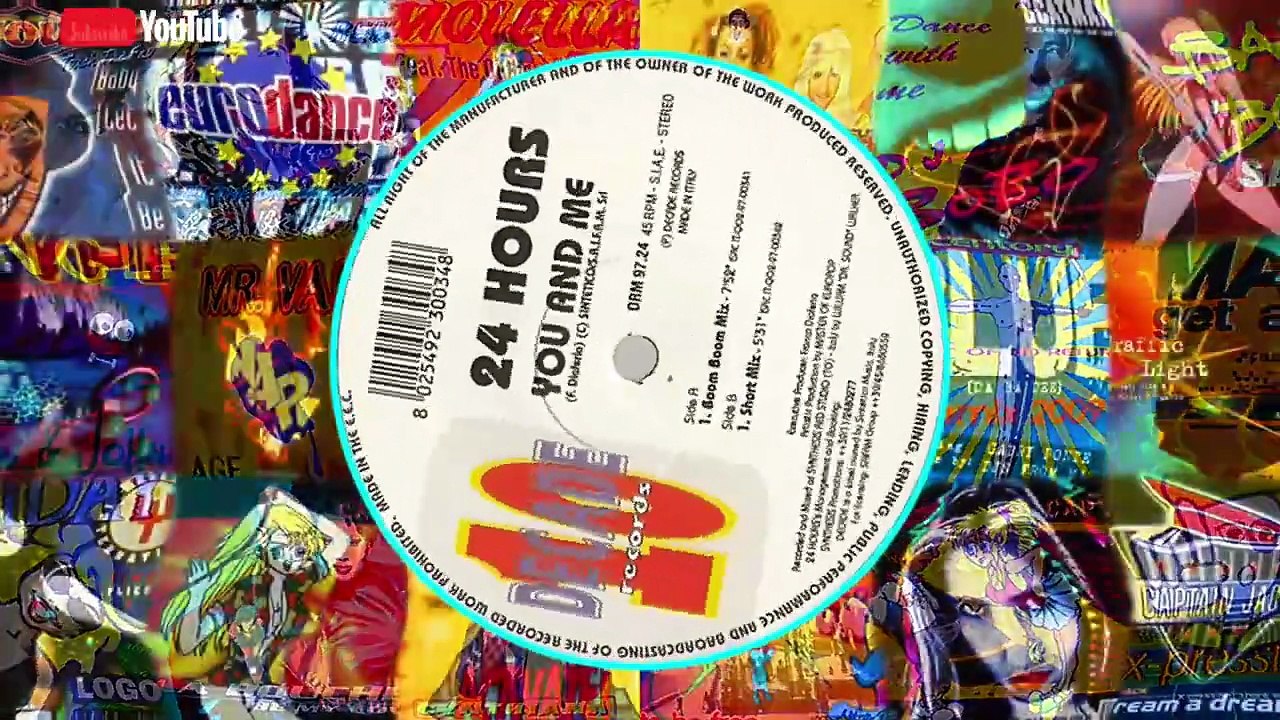 24 Hours - You And Me (Short Mix) Dj Vanessa 🔥
