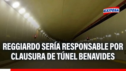 Renzo Reggiardo y MML serían responsables por clausura del túnel Benavides tras salida de Rutas de Lima