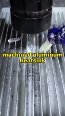 machined aluminum heatsink profile