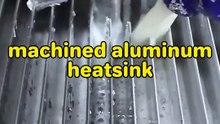 machined aluminum heatsink profile