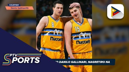 Italian forward Danilo Gallinari, nagretiro na