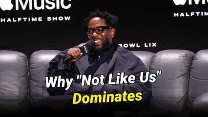 Kendrick Lamar’s “Not Like Us” is Apple Music’s most-streamed rap song for the second straight year