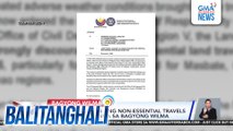 LTO-Bicol - Iwasan ang non-essential travels bilang paghahanda sa Bagyong Wilma | Balitanghali