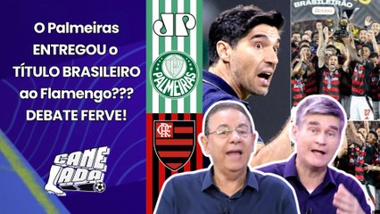 "O ABEL É O GRANDE RESPONSÁVEL PELO TÍTULO DO FLAMENGO!!! O PALMEIRAS..." OLHA ESSE DEBATE!