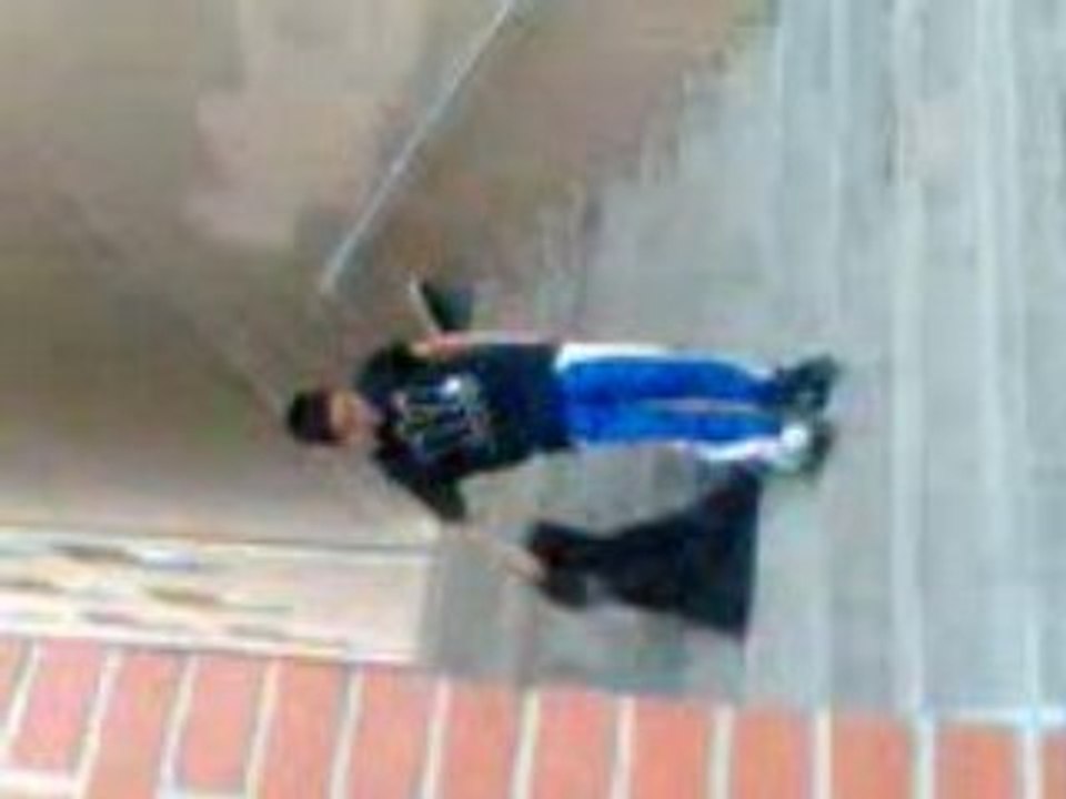 Yohan saute 10 marche