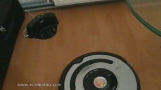 Roomba Hombase Automatic recharge demo