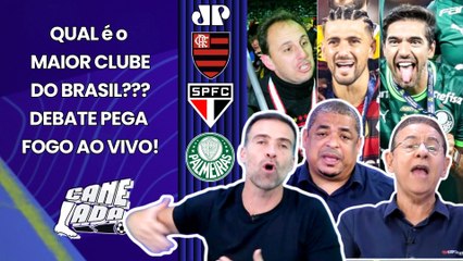 O FLAMENGO É O MAIOR CLUBE DO BRASIL??? "EU TE FALO! PRA MIM..." DEBATE PEGA FOGO após 9º BRASILEIRO