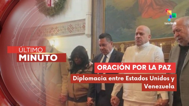 Samuel Moncada participó en vigilia por la paz entre Estados Unidos y Venezuela