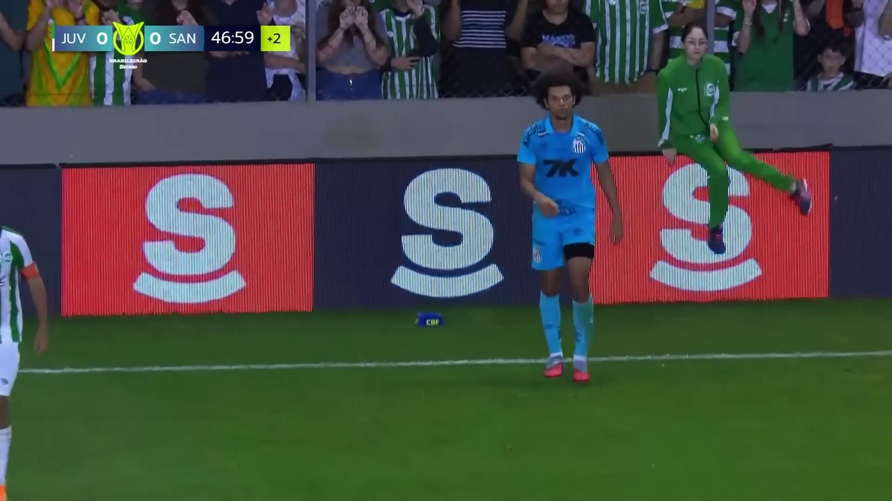 Juventude vs Santos 0-3 _ Game Highlights _ #Brasileirao2025