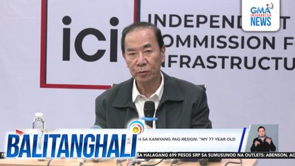 Singson cites stress in his exit from ICI | Balitanghali