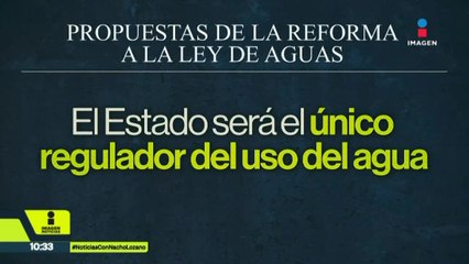 Cámara de Diputados aprobó, en lo general, la Reforma de la Ley de Aguas
