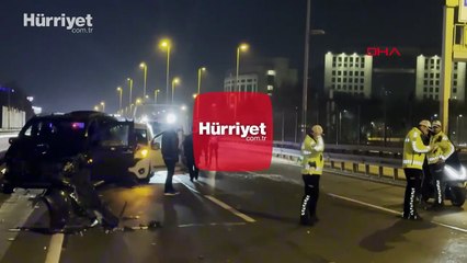 Şişli’de zincirleme kaza