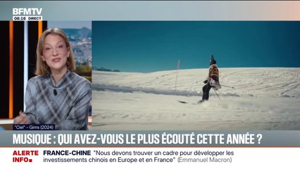 Musique: voici le classement des chansons les plus écoutées en France en 2025