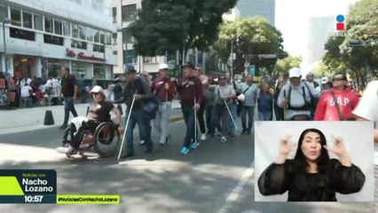 Protestaron en la CDMX por el Día Internacional de las Personas con Discapacidad