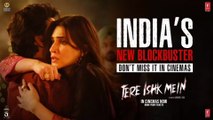 Tere Ishk Mein - India's New Blockbuster🔥| Dhanush, Kriti | AR Rahman | Aanand L Rai | Bhushan Kumar