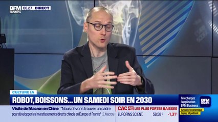 Culture IA : Robot, boissons... un samedi soir en 2030, par Anthony Morel - 04/12