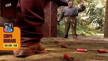 Novela Corpo Dourado (1998) - Ezequiel mata Cabeção e é pego por Chico no ato