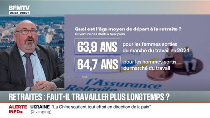 BFM Conso : Retraites, faut-il travailler plus longtemps ? - 04/12