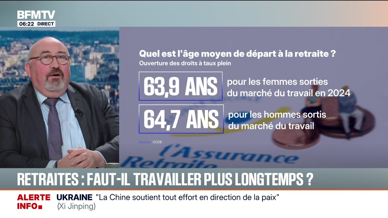 BFM Conso : Retraites, faut-il travailler plus longtemps ? - 04/12