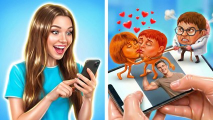 Si le CERVEAU et le CŒUR étaient des gens ! Les luttes amusantes des relations