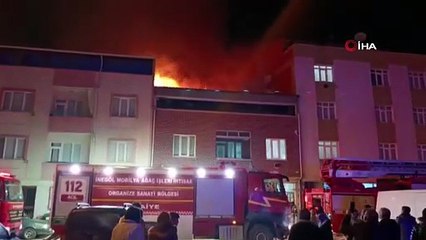 Bursa\'da sabaha karşı korkutan yangın