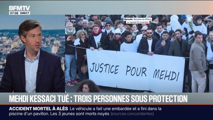 Assassinat de Mehdi Kessaci: un journaliste, une magistrate et une ancienne secrétaire d'État sous protection policière