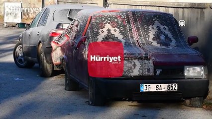 Kar yağışı yerini soğuk havaya bıraktı