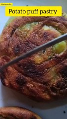 Potato puff pastry recipe easy and delicious 😋
