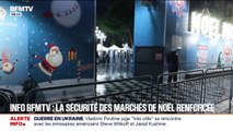 INFO BFMTV - Barrières, portiques, fouilles et policiers armés... À Nice, la sécurité du marché de Noël renforcée