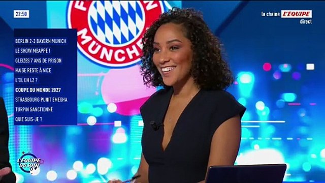 Virginie Sainsily sur l'Equipe TV (04/12/2025)