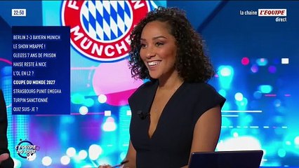 Virginie Sainsily sur l'Equipe TV (04/12/2025)