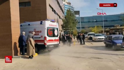 Mardin'de otomobil tır'a arkadan çarptı