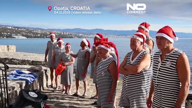 Croácia: natação em águas frias em Opatija ganha adeptos como tradição de bem-estar no inverno