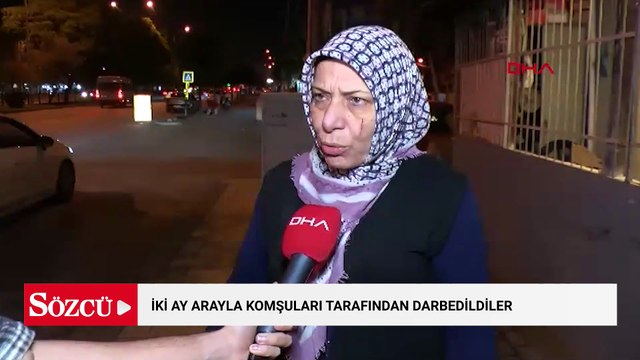 İki ay arayla komşuları tarafından darbedildiler; babanın dişleri kırıldı, anne ile oğlu bıçaklandı