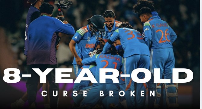 Team India lifts 8-year-old Curse; favourites to win World Cup 2025 vs South Africa
