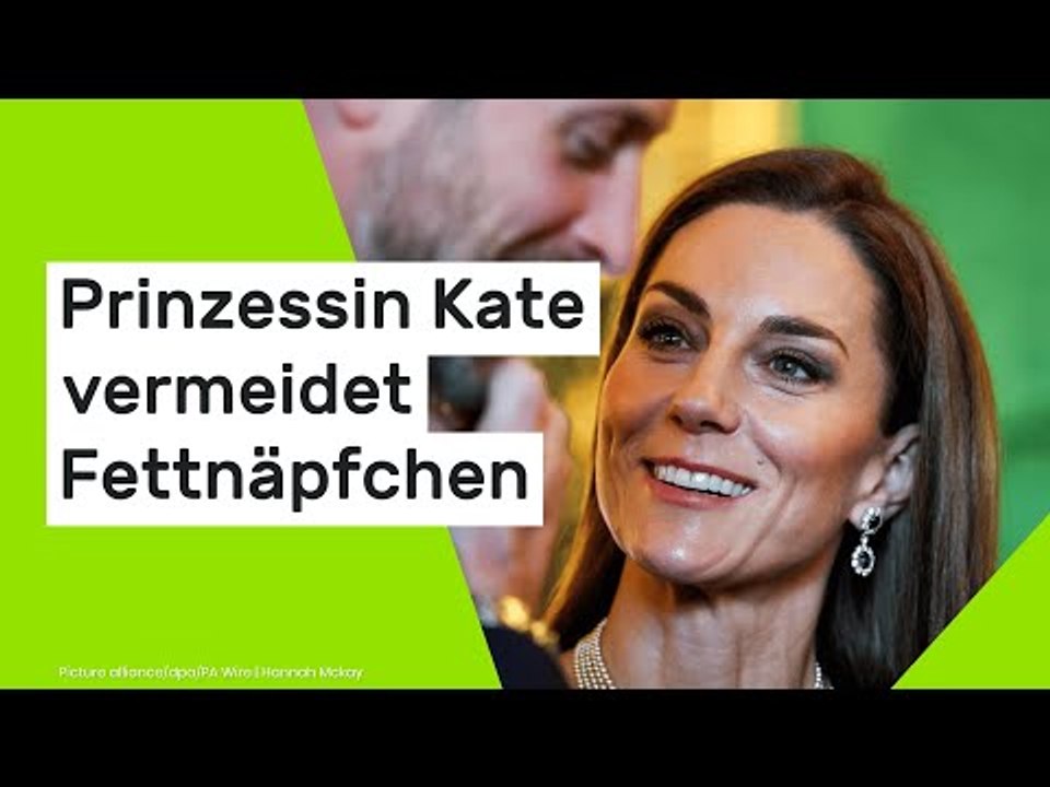 Steinmeier in Großbritannien: Königinnen-Lächeln statt Rüffel - Kate vermeidet Fettnäpfchen