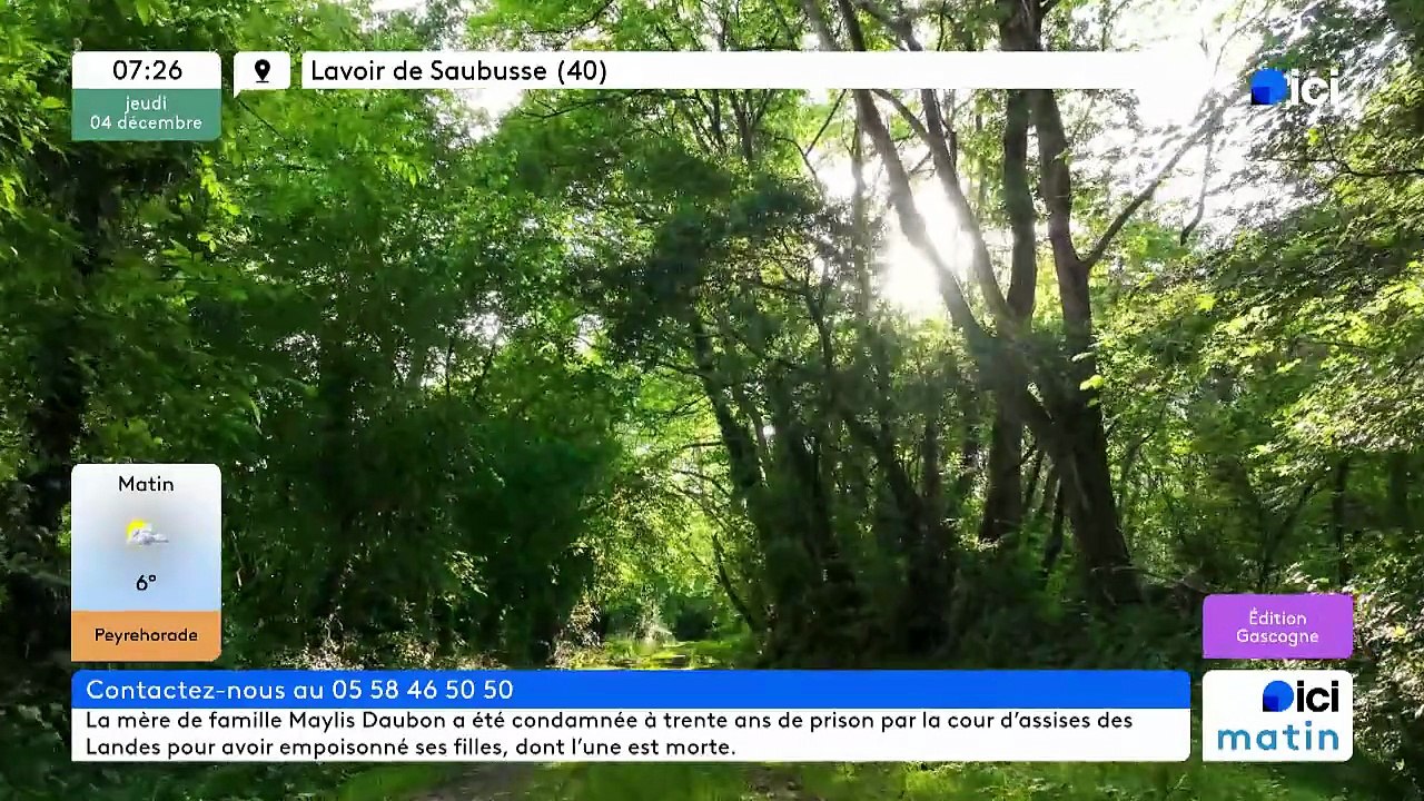 04/12/2025 - ici matin par ici Gascogne en vidéo