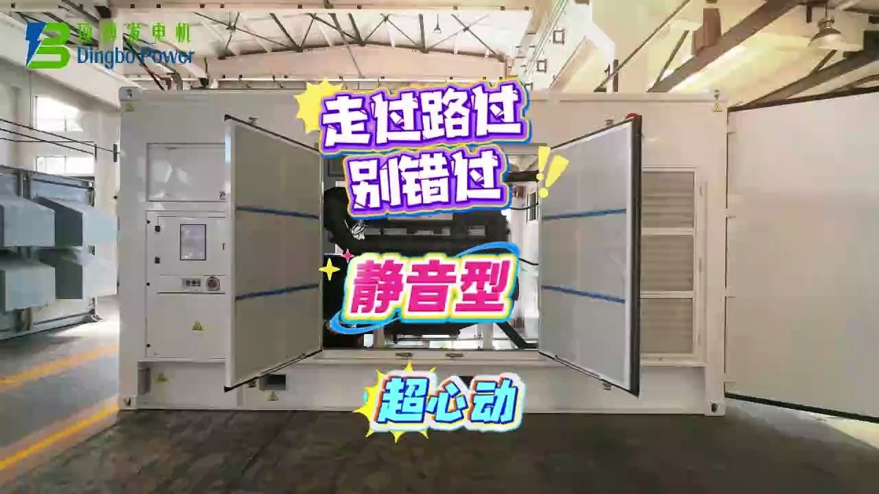 Dingbo 600 kW silent diesel generator - perfect for rentals