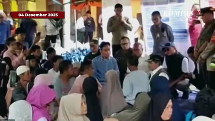 Dialog Wapres Gibran dengan Pengungsi Banjir di Agam Sumbar